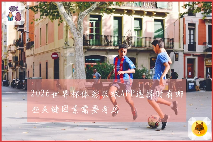 2026世界杯体彩买球APP选择时有哪些关键因素需要考虑
