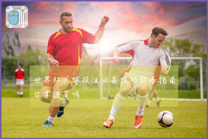 世界杯买球投注必备技巧新手指南你掌握了吗